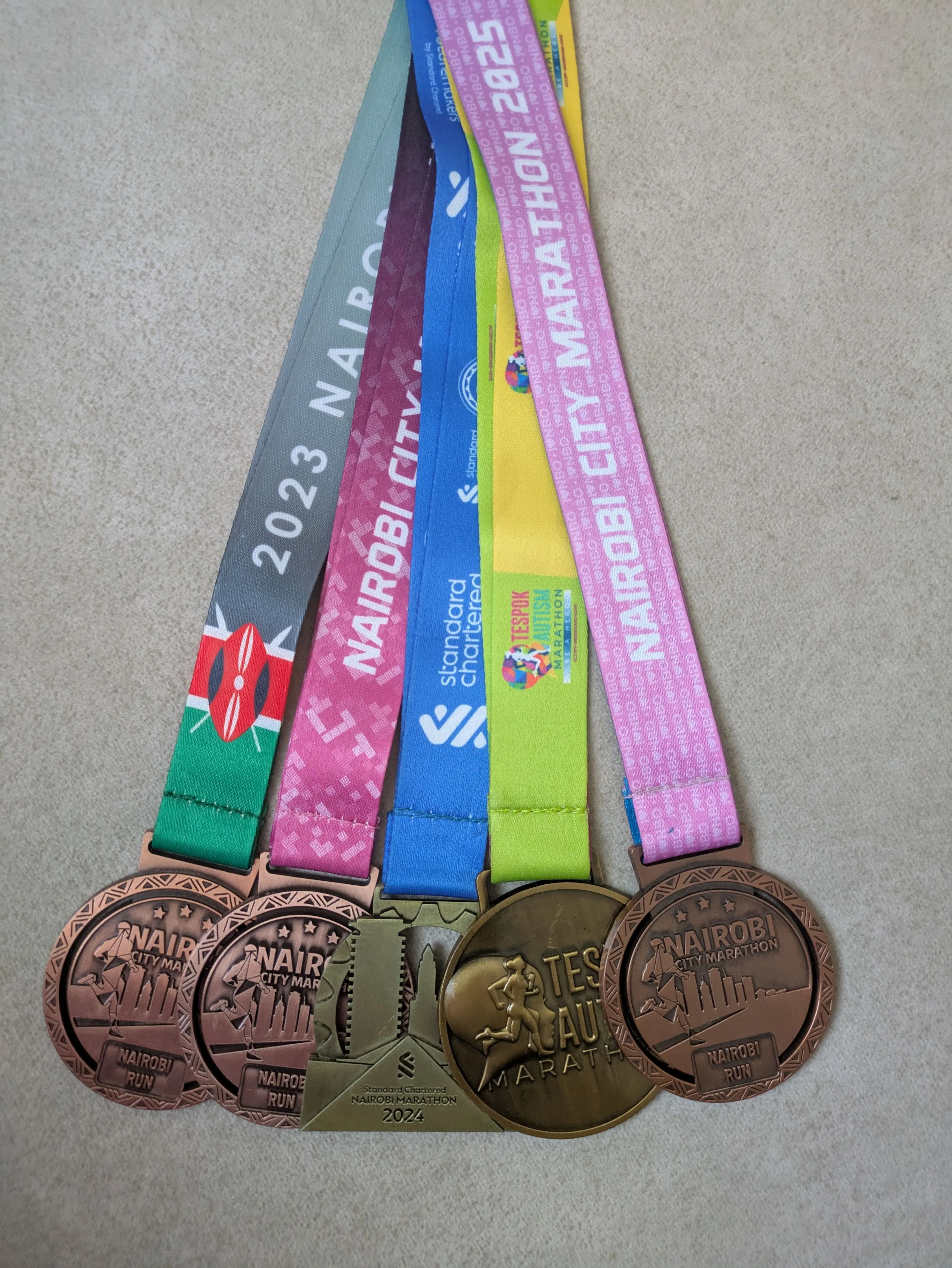 Running Medals Achievement